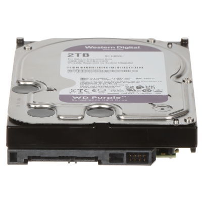 DYSK DO REJESTRATORA HDD-WD20PURX 2TB 24/7 WESTERN DIGITAL