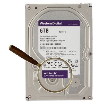 DYSK DO REJESTRATORA HDD-WD62PURX 6TB 24/7 WESTERN DIGITAL