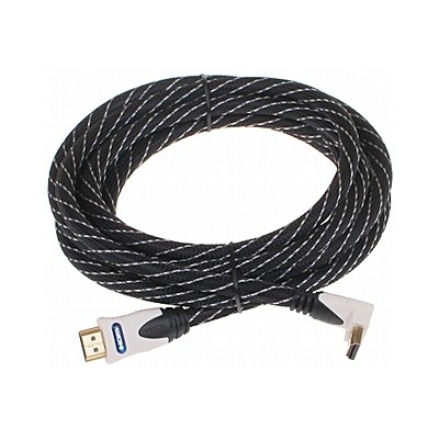 KABEL HDMI-3.0-PK WTYK PROSTY I KĄTOWY 3.0 m