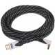KABEL HDMI-3.0-PK WTYK PROSTY I KĄTOWY 3.0 m