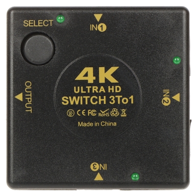 PRZEŁĄCZNIK HDMI-SW-3/1-V1.4B