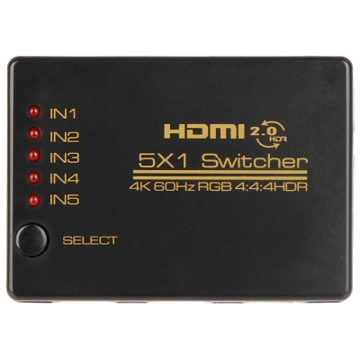 PRZEŁĄCZNIK HDMI-SW-5/1P