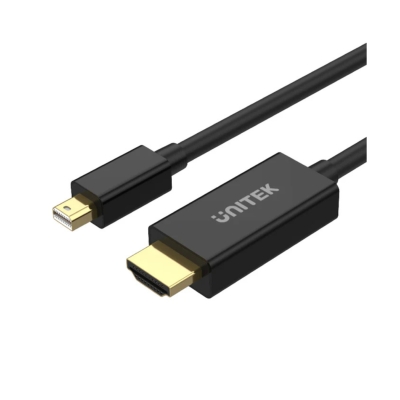 ADAPTER HDMI-W/DP-MINI-W-2M HDMI, Mini DisplayPort - 4K UHD UNITEK