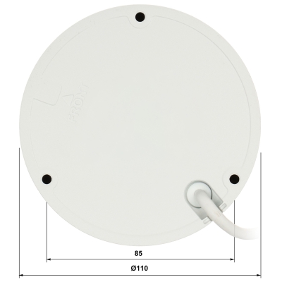 KAMERA WANDALOODPORNA IP IPC-HDBW2449E-S-IL-0280B WizSense Smart Dual Light - 4 Mpx 2.8 mm DAHUA