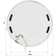 KAMERA WANDALOODPORNA IP IPC-HDBW2449F-AS-IL-0280B WizSense Smart Dual Light - 4 Mpx 2.8 mm DAHUA