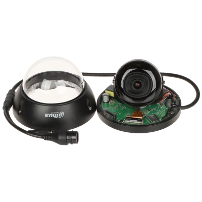 KAMERA WANDALOODPORNA IP IPC-HDBW2541E-S-0280B-BLACK WizSense - 5 Mpx 2.8 mm DAHUA