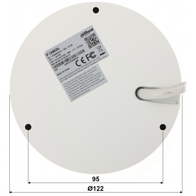 KAMERA WANDALOODPORNA IP IPC-HDBW3241R-ZAS-27135 - 1080p, 2.7 ... 13.5 mm - <strong>MOTOZOOM </strong>DAHUA