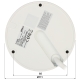 KAMERA WANDALOODPORNA IP IPC-HDBW3841E-AS-0280B-S2 WizSense - 8.3 Mpx, 4K UHD 2.8 mm DAHUA