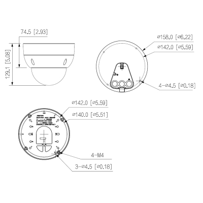 KAMERA WANDALOODPORNA IP IPC-HDBW7442H-ZFR-2712F-DC12AC24V - 4 Mpx, 2.7 ... 12 mm - <strong>MOTOZOOM </strong>DAHUA