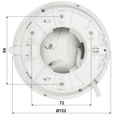 KAMERA IP IPC-HDW2531TM-AS-0360B-S2 - 5 Mpx 3.6 mm DAHUA