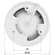 KAMERA IP IPC-HDW3549H-AS-PV-0280B-S5 TiOC Full-Color - 5 Mpx 2.8 mm DAHUA