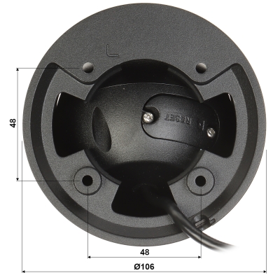 KAMERA IP IPC-HDW5541TM-ASE-0280B-BLACK - 5 Mpx 2.8 mm DAHUA