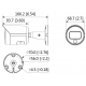 KAMERA IP IPC-HFW2239S-SA-LED-0280B-S2 Full-Color - 1080p 2.8 mm DAHUA