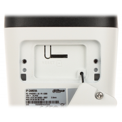 KAMERA IP IPC-HFW3849T1-AS-PV-0280B TiOC Full-Color - 8.3 Mpx 4K UHD 2.8 mm DAHUA
