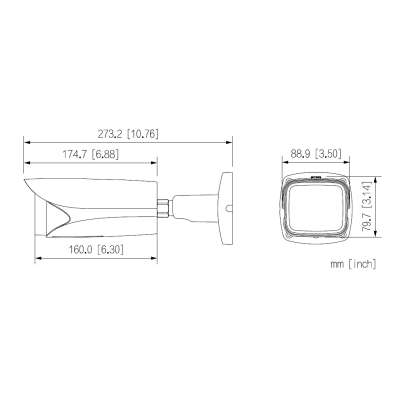 KAMERA WANDALOODPORNA IP IPC-HFW5842E-ZHE-2712-S3 WizMind S - 8.3 Mpx 4K UHD 2.7 ... 12 mm DAHUA