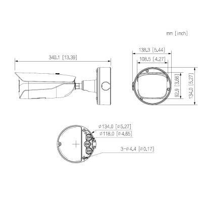 KAMERA WANDALOODPORNA IP IPC-HFW71242H-Z-2712-DC12AC24V WizMind - 12 Mpx 2.7 ... 12 mm <strong>MOTOZOOM </strong>DAHUA