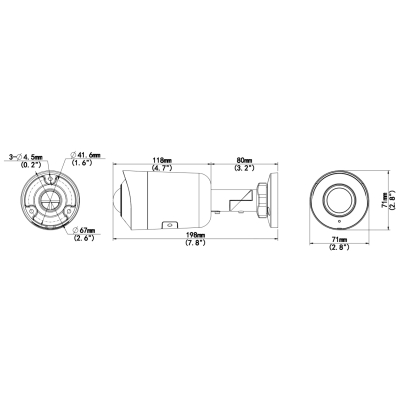 KAMERA IP IPC2105SB-ADF16KM-I0 - 5 Mpx 1.68 mm UNIVIEW