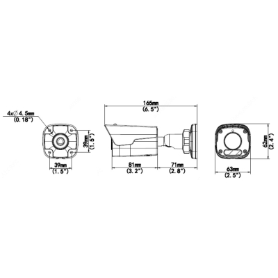 KAMERA IP IPC2122LB-ADF28KM-H - 1080p 2.8 mm UNIVIEW