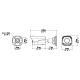 KAMERA IP IPC2122LB-ADF40KM-G - 1080p 4 mm UNIVIEW