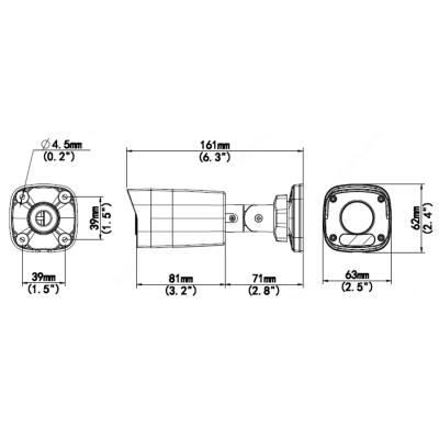 KAMERA IP IPC2122LB-SF28-A - 1080p 2.8 mm UNIVIEW