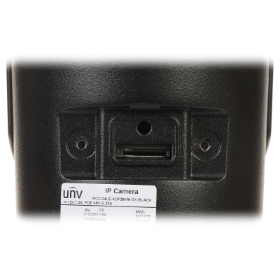 KAMERA IP IPC2124LE-ADF28KM-G1-BLACK - 4 Mpx 2.8 mm UNIVIEW