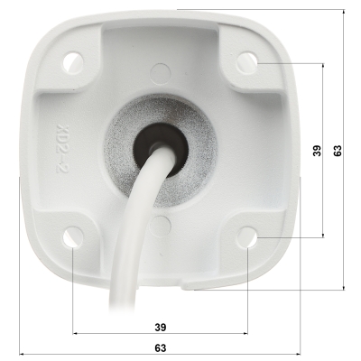KAMERA IP IPC2124SB-ADF28KM-I0 - 4 Mpx 2.8 mm UNIVIEW