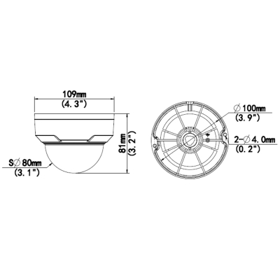 KAMERA WANDALOODPORNA IP IPC322LB-SF28-A - 1080p 2.8 mm UNIVIEW