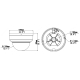 KAMERA WANDALOODPORNA IP IPC325LE-ADF28K-G - 5 Mpx 2.8 mm UNIVIEW