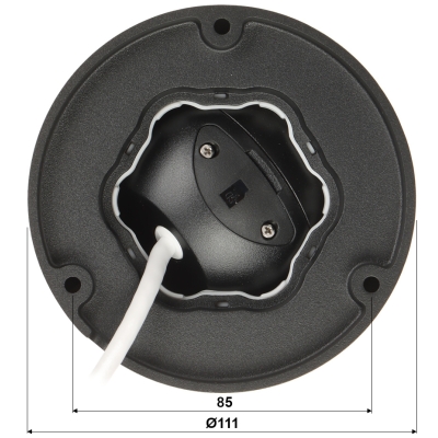 KAMERA IP IPC3614SS-ADF28KM-I0-BLACK - 4 Mpx 2.8 mm UNIVIEW