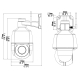 KAMERA IP SZYBKOOBROTOWA ZEWNĘTRZNA IPC6312LR-AX4W-VG Wi-Fi, - 1080p 2.8 ... 12 mm UNIVIEW