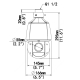 KAMERA IP SZYBKOOBROTOWA ZEWNĘTRZNA IPC6424SR-X25-VF - 4 Mpx 4.8 ... 120 mm UNIVIEW