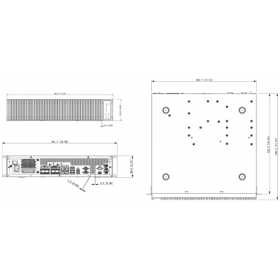 SERWER ZARZĄDZANIA SYSTEMEM OCHRONY OBIEKTU IVSS7008-1I DAHUA