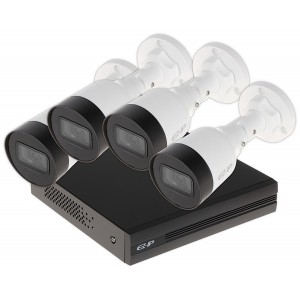 ZESTAW DO MONITORINGU KIT/NVR1B04HC-4P/E/4-IPC-B1B40-0280B 4 KANAŁY EZ-IP - 4 Mpx 2.8 mm