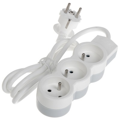 LISTWA ZASILAJĄCA LE-50051 (3 GNIAZDA) 1.5 m LEGRAND