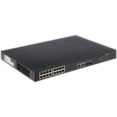 SWITCH POE LR2218-16ET-240 16-PORTOWY SFP DAHUA