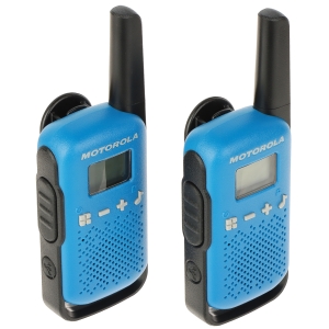 ZESTAW 2 RADIOTELEFONÓW PMR MOTOROLA-T42/BLUE 446.1 MHz ... 446.2 MHz