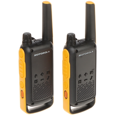 ZESTAW 2 RADIOTELEFONÓW PMR MOTOROLA-T82/EXTREME 446.1 MHz ... 446.2 MHz