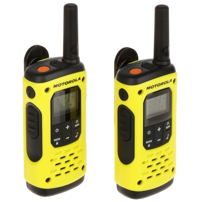 ZESTAW 2 RADIOTELEFONÓW PMR MOTOROLA-T92/H2O 446.1 MHz ... 446.2 MHz