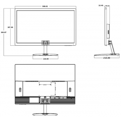 MONITOR HDMI, VGA MT-22-L 21.5 