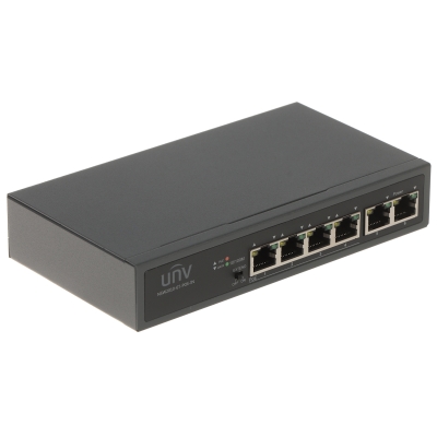 SWITCH POE NSW2010-6T-POE-IN 4-PORTOWY UNIVIEW