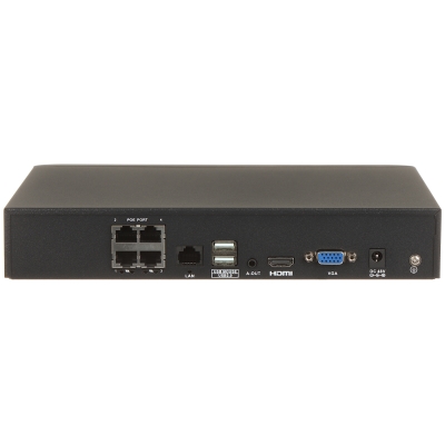 REJESTRATOR IP NVR104E-P4 4 KANAŁY, 4 PoE UNIARCH