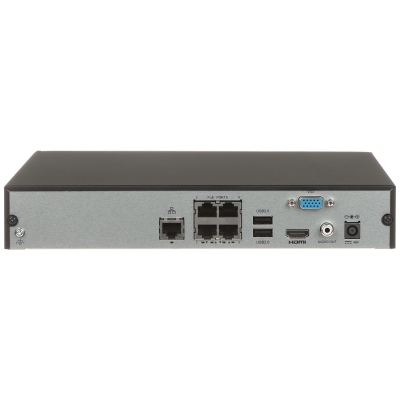 REJESTRATOR IP NVR104E2-P4 4 KANAŁY, 4 PoE UNIARCH