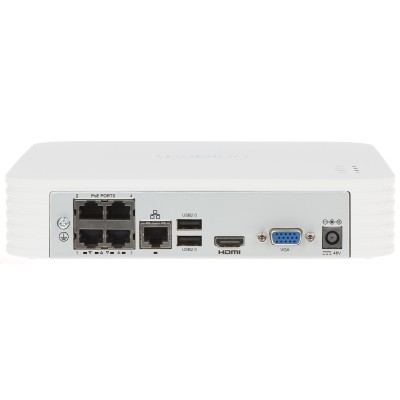 REJESTRATOR IP NVR104LB-P4 4 KANAŁY, 4 PoE UNIARCH
