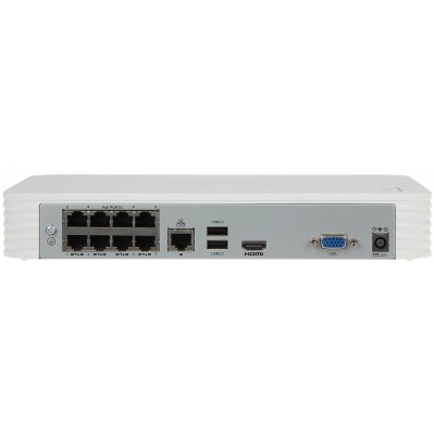 REJESTRATOR IP NVR108LB-P8 8 KANAŁÓW, 8 PoE UNIARCH
