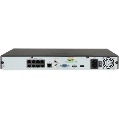 REJESTRATOR IP NVR208S-P8 8 KANAŁÓW, 8 PoE UNIARCH