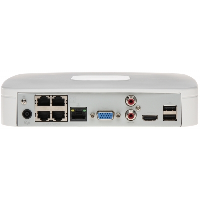 ZESTAW PROMOCYJNY REJESTRATOR + DYSK TWARDY NVR2104-P-4KS2+2TB 4 KANAŁY, 4 PoE, 4K UHD DAHUA