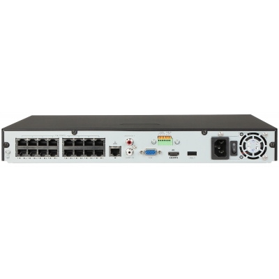 REJESTRATOR IP NVR216S-P16 16 KANAŁÓW +16-PORTOWY SWITCH POE UNIARCH