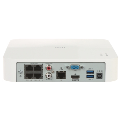 REJESTRATOR IP NVR301-04LX-P4 4 KANAŁY, 4 PoE UNIVIEW