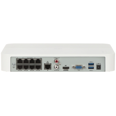 REJESTRATOR IP NVR301-08LX-P8 8 KANAŁÓW, 8 PoE UNIVIEW