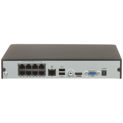 REJESTRATOR IP NVR301-08S3-P8 8 KANAŁÓW, 8 PoE UNIVIEW